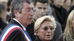 Patrick et Isabelle Balkany le 2 mars 2009 à Levallois.