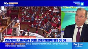 Alpes-Maritimes: les chefs d'entreprises inquiets après la censure du gouvernement