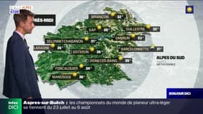 Météo Alpes du Sud: du soleil ce vendredi, jusqu'à 35°C à Gap et 36°C à Manosque