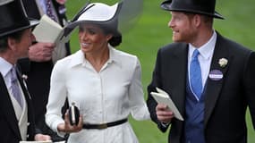 Meghan Markle et le prince Harry le 19 juin 2018