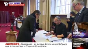 Municipales: Nicolas Sarkozy vient de voter