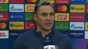 Keylor Navas au micro de RMC Sport