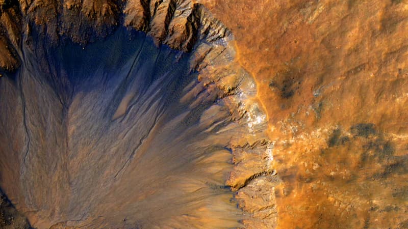 Vue de Mars. (Photo d'illustration)
