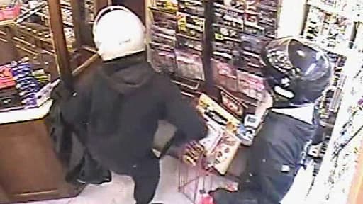 Les images du braquage à Châtenay-Malabry.