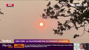 New York : la ville enfumée par les incendies canadiens 
