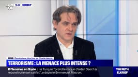 "Société de vigilance": pour Riss, directeur de Charlie Hebdo, "c'est inquiétant que le chef de l'État compte sur la solidarité populaire plus que sur ses services"