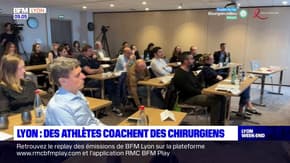 Lyon: des athlètes entraînent des chirurgiens