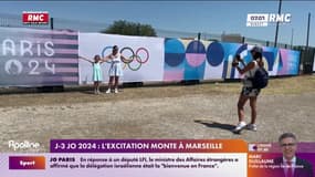 J -3 JO 2024 : l'excitation monte à Marseille