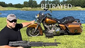 Dans une vidéo de la chaîne "Columbia War Machine", ce youtuber explose littéralement sa moto en reprochant à la marque son virage woke.