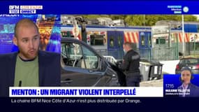 Menton: un migrant violent interpellé