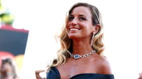 Beatrice Venezi, lors du 82e Festival international du film de Venise, le 1er septembre 2025 à Venise, en Italie.