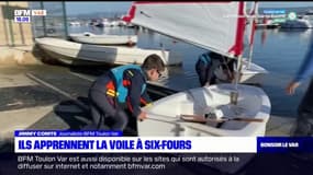 Var: ils apprennent la voile à Six-Fours