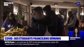Covid-19: les étudiants franciliens de plus en plus nombreux à bénéficier des distributions alimentaires