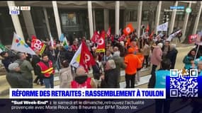 Réforme des retraites: un rassemblement devant la mairie de Toulon ce jeudi matin
