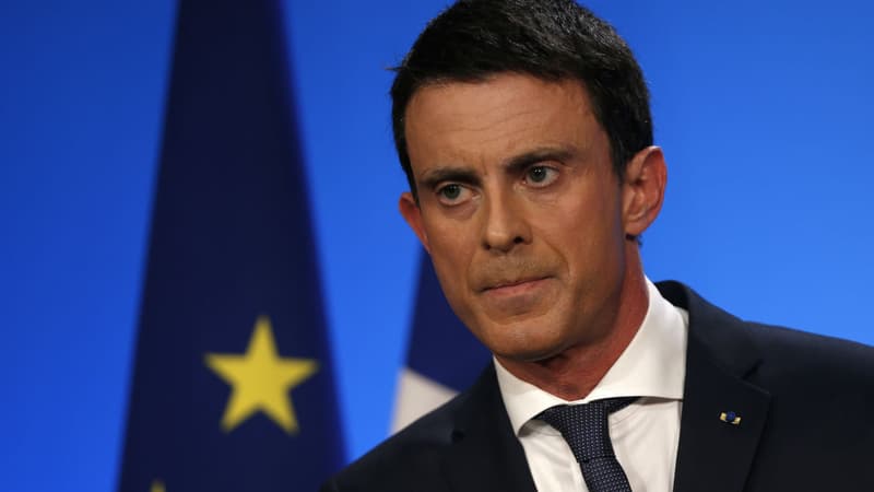 Le Premier ministre Manuel Valls le 13 décembre 2015, lors du second tour des élections régionales