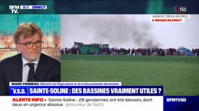 Bassines de Sainte-Soline: "C'est un projet vertueux", affirme Marc Fesneau, ministre de l'Agriculture