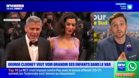 George Clooney veut voir grandir ses enfants dans le Var