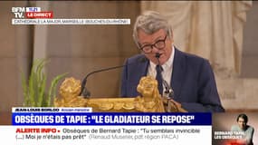 Jean-Louis Borloo rend hommage à Bernard Tapie: "Tu n'as pas été maire de Marseille, tu as été Marseille" 