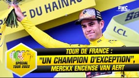 Tour de France : "Un champion d'exception", Merckx encense Van Aert