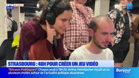 A Strasbourg, une "game jam" s'est tenue ce week-end. Le principe : 48h pour développer un jeu vidéo, mais sur le thème des sciences !