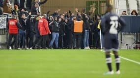 Les supporters bordelais en colère