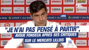 LOSC : "Je n’ai pas pensé à partir", Fonseca revient sur ses critiques du mercato lillois
