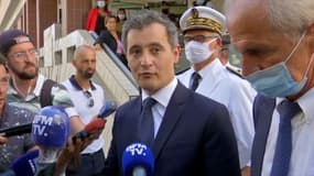 Gérald Darmanin à Toulon. 