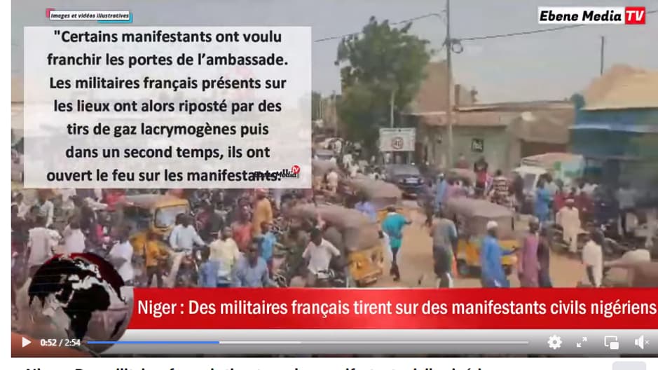 EbeneTV est repris par de nombreuses pages Facebook similaires EbeneTV est repris par de nombreuses pages Facebook similaires