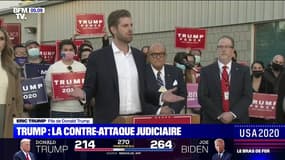 Présidentielle américaine: le camp Trump multiplie les recours