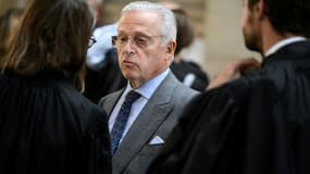 Le marchand d'art franco-américain  Guy Wildenstein au palais de justice de Paris, le 18 septembre 2023