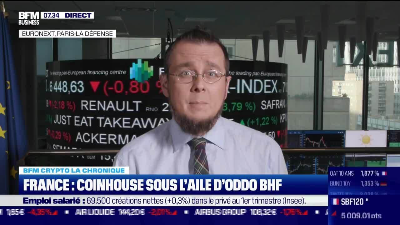 BFM Crypto: France, Coinhouse Sous L'aile D'Oddo BHF - 09/06