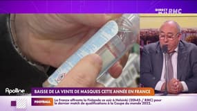 L’info éco/conso du jour d’Emmanuel Lechypre : Baisse de la vente de masques cette année en France - 16/11