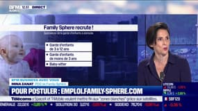 Ça recrute ! Family Sphere: spécialiste de la garde d’enfants à domicile