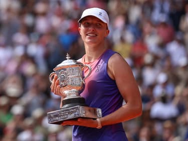 Iga Swiatek remporte Roland-Garros, le 8 juin 2024.