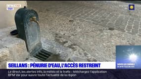 Sécheresse: l'accès à l'eau restreint à Seillans 