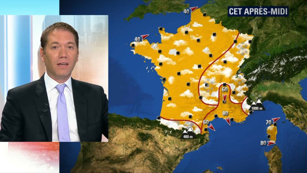 Le soleil gagne du terrain l'après-midi. Le soleil gagne du terrain l'après-midi.