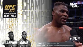 EXCLU / UFC 270 : Ngannou avoue qu'il a "la boxe dans un coin de la tête"