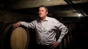 Le viticulteur Emmanuel Giboulot le 24 février 2014.