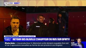 "Voir ce cortège qui nous suivait c'était assez impressionnant": le chauffeur du bus qui a conduit les Bleus témoigne sur BFMTV