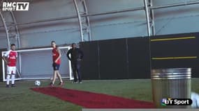 Arsenal - Sanchez, Özil et Oxlade-Chamberlain se mesurent au « Beat the bin Challenge »