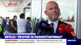 Jérôme Salomon sur l'épidémie de Covid-19 aux Antilles: "Il y a beaucoup de personnes âgées"