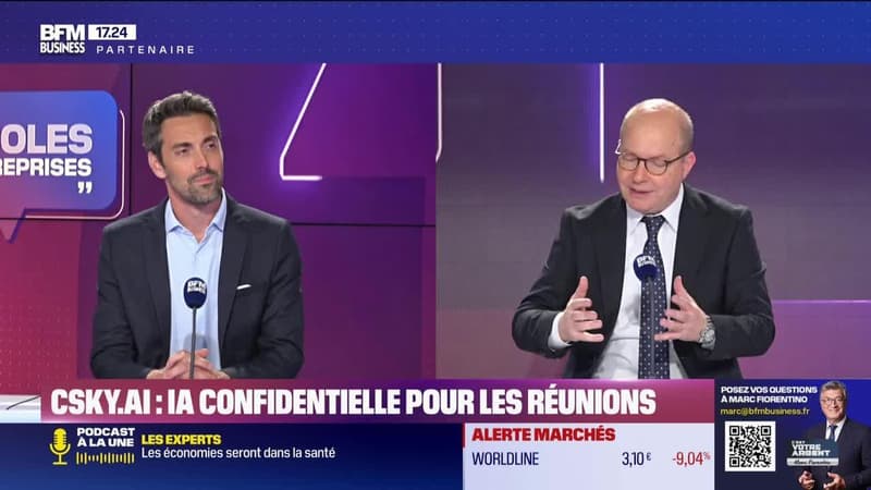 Hugo Flayac (Csky.ai) : Csky.ai, IA confidentielle pour les réunions - 28/06