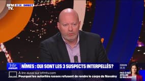 Homme tué devant son fils à Nîmes: "Dans le milieu de la drogue, il n'y a pas de pitié", affirme Jean-Christophe Couvy (Unité SGP Police-FO)