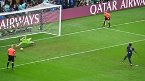 Le tir au but manqué d'Aurélien Tchouaméni en finale de la Coupe du monde entre la France et l'Argentine (3-3, 2 t.a.b. 4), le 18 décembre 2022