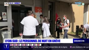 Lyon-Sud: le personnel de nuit de l'hôpital en grève
