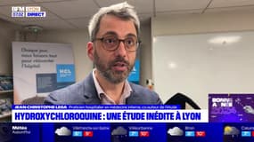 Hydroxychloroquine: une étude inédite à Lyon