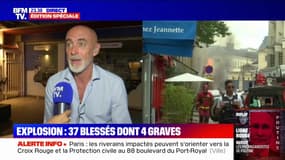 Explosion à Paris: "Nous allons dormir à l'hôtel", des riverains toujours privés de l'accès à leur domicile