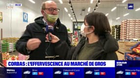 Corbas: l'effervescence au marché de gros