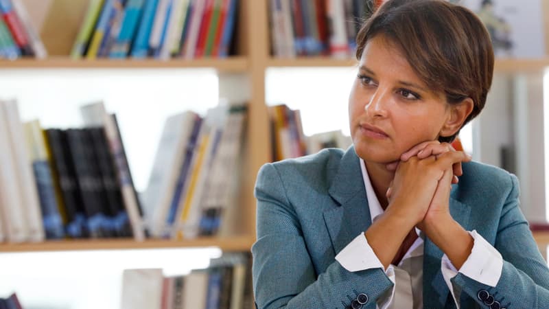 La ministre de l'Education nationale Najat Vallaud-Belkacem