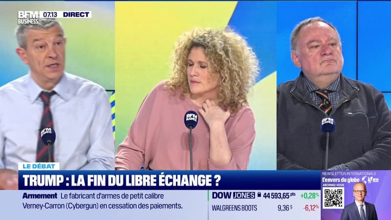 Nicolas Doze face à Jean-Marc Daniel : Trump, la fin du libre échange ? - 12/02